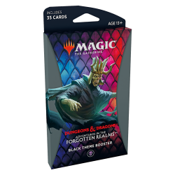 Magic The Gathering: Adventures in the Forgotten Realms Theme Booster - BLACK